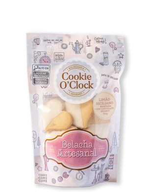Coração Limão Banhado chocolate branco