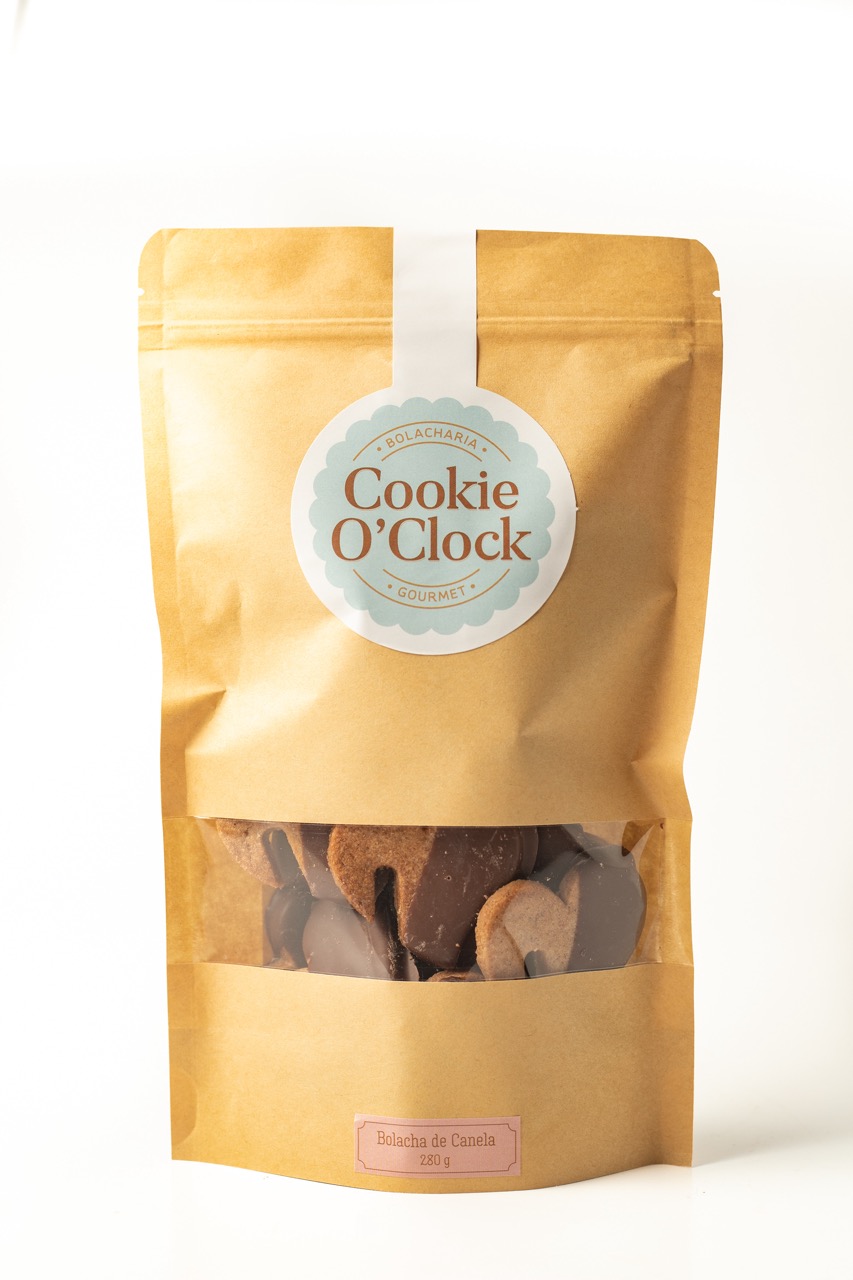 Coração Xicara Canela Banhado - Imagem 2