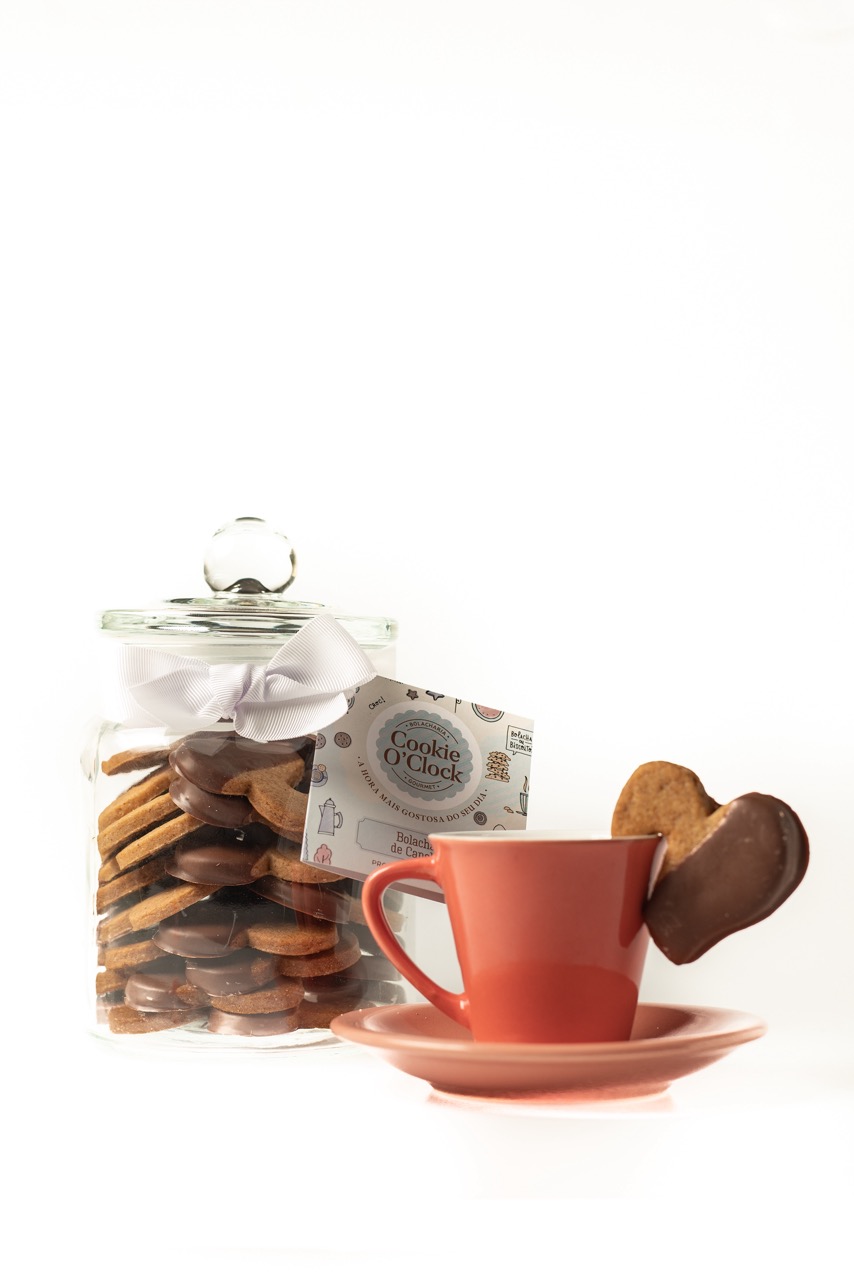 Coração Xicara Canela Banhado - Imagem 6