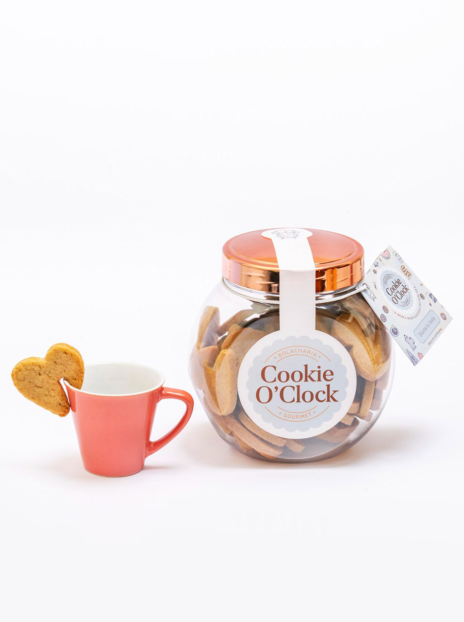 Coração Xicara Canela - Imagem 3